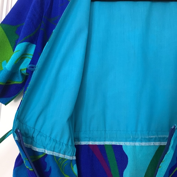 Vintage Kimo's Polynesian Shop Made in Hawaii Maxi Dress - Picture 10 of 16